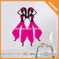 Popular for home self-adhesive sport women sticker wall decals